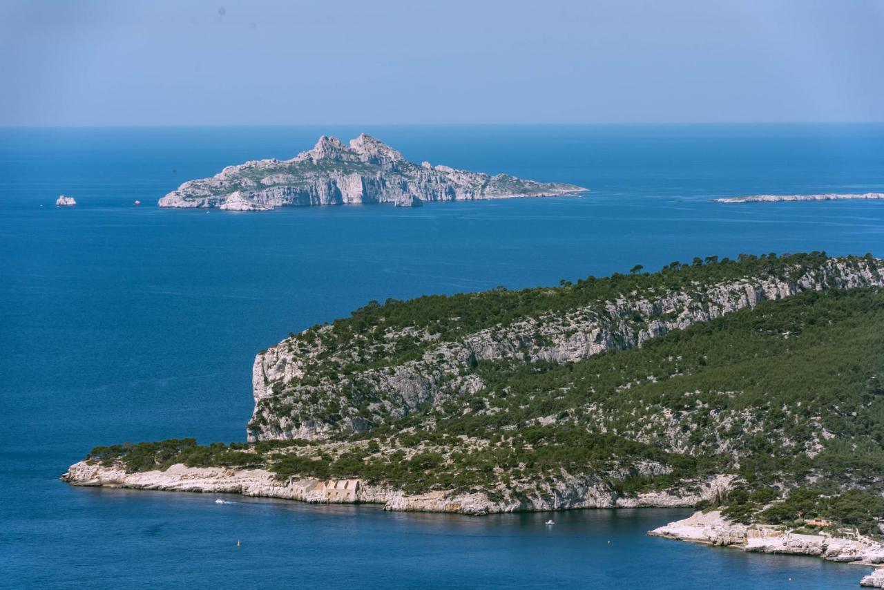 Superbe T2 Dans Villa Entre Calanques Et Colline Marsiglia Esterno foto